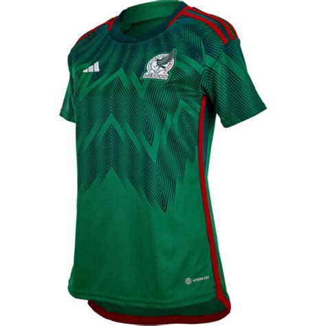 adidas women's mexico replica home green stadium jersey|mexico soccer jersey women.